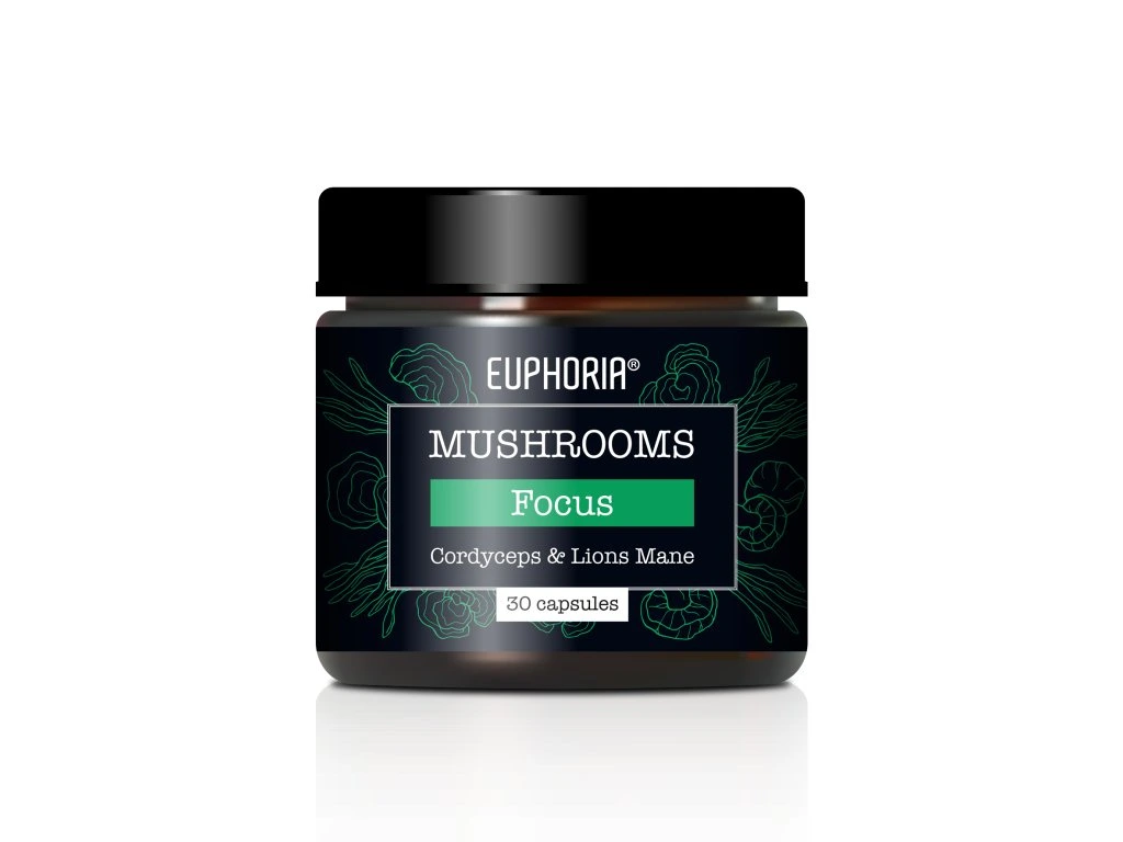 Κάψουλες Μανιταριών Euphoria - Focus