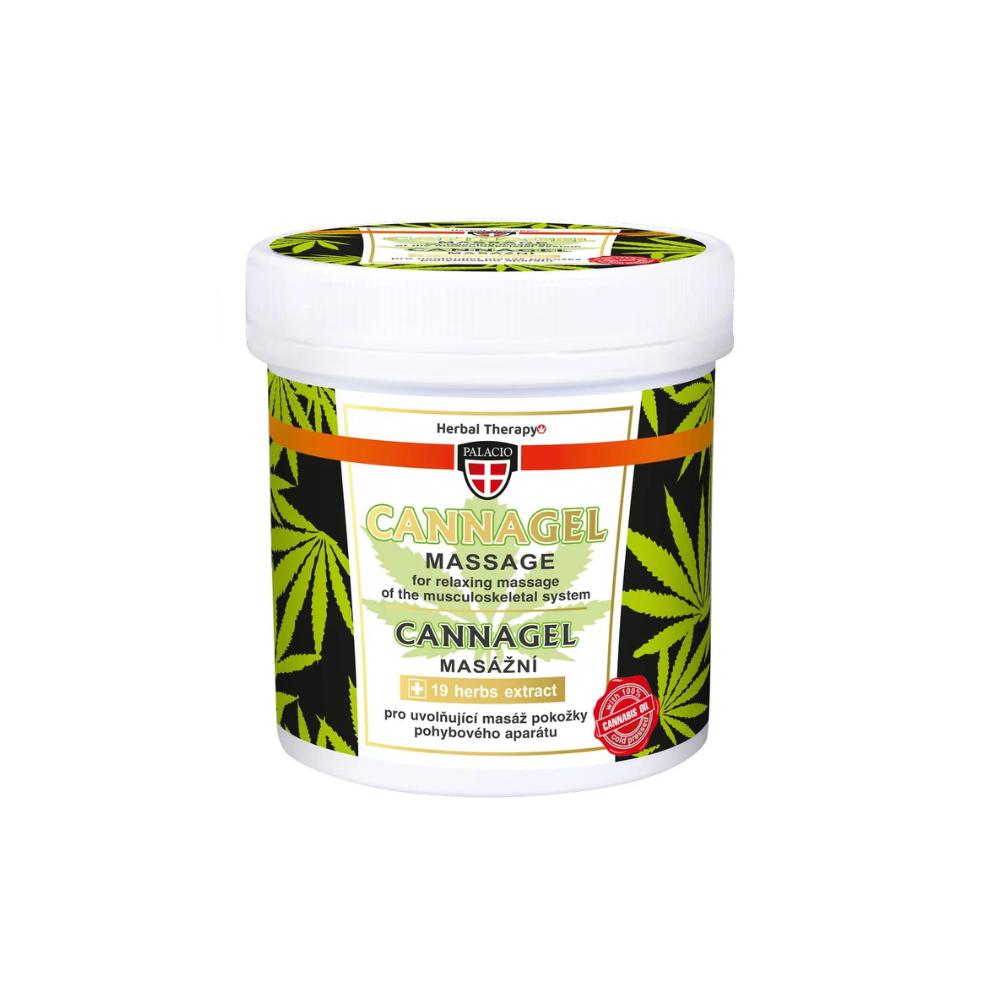 Cannagel - Palacio Τζελ μασάζ με κάνναβη για τον πόνο 250 ml