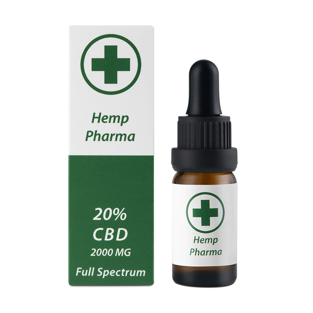 CBD Λάδι Hemp Pharma 20% 2000mg. 10ml. Full Spectrum