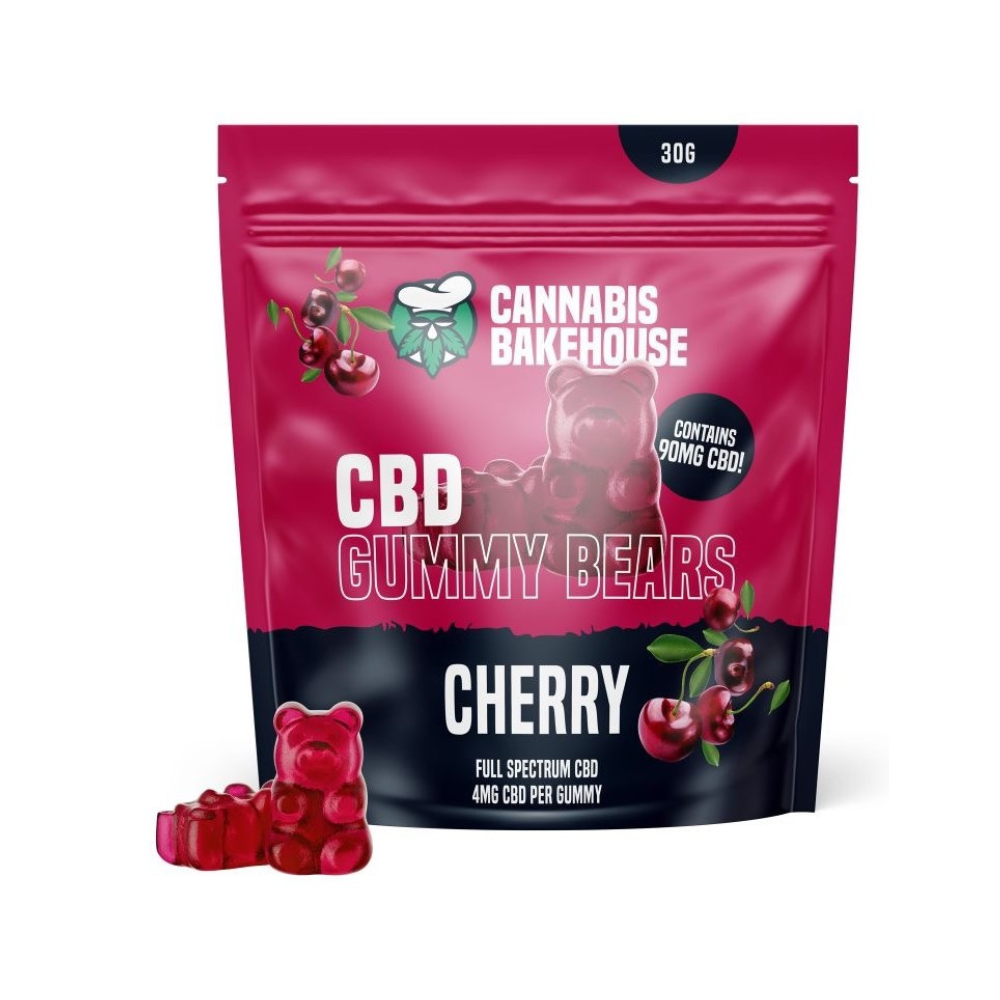 Cannabis Bakehouse CBD Gummy Bears - Κεράσι