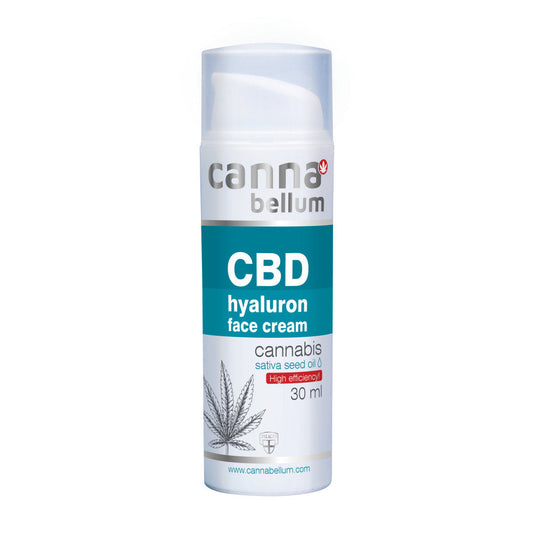 Cannabellum CBD Κρέμα Προσώπου με Υαλουρονικό, 30ml