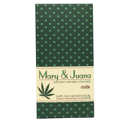 Mary & Juana premium cannabis γάλακτος σοκολάτα