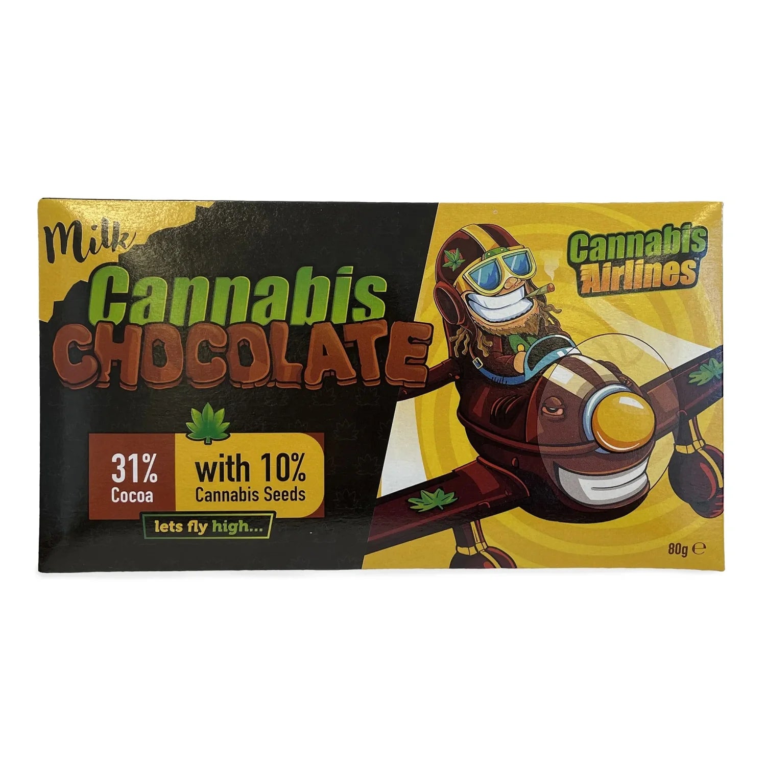 Cannabis Airlines Milk Chocolate