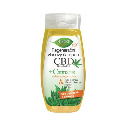 Bione CBD σαμπουάν για μαλλιά 260 ml – αναζωογονητικός και αντιχάλαση
