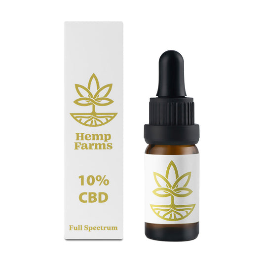 CBD Έλαιο Hemp Farms 10% 10ml. Full Spectrum