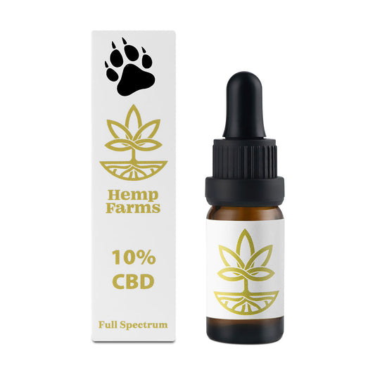 CBD Λάδι Hemp Farms CBD 10% 10ml. Full Spectrum για Ζώα