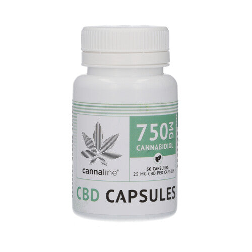 Cannaline CBD Κάψουλες 750mg