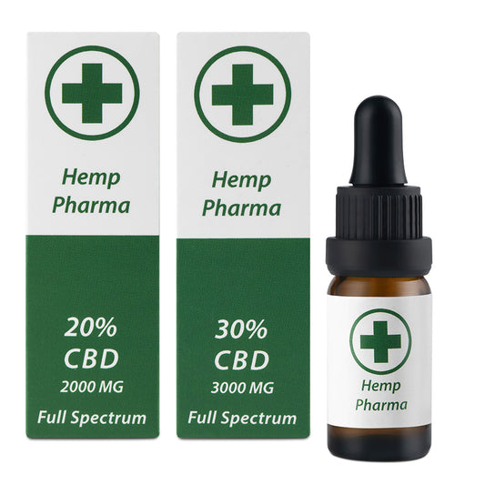 CBD Λάδι Hemp Pharma Προσφορά 20%+30% CBD Oil 5000mg. Κανναβιδιόλη 20ml. Full Spectrum